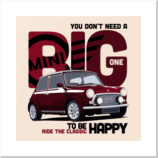 Mini Cooper - Ride The Mini Classic Posters and Art